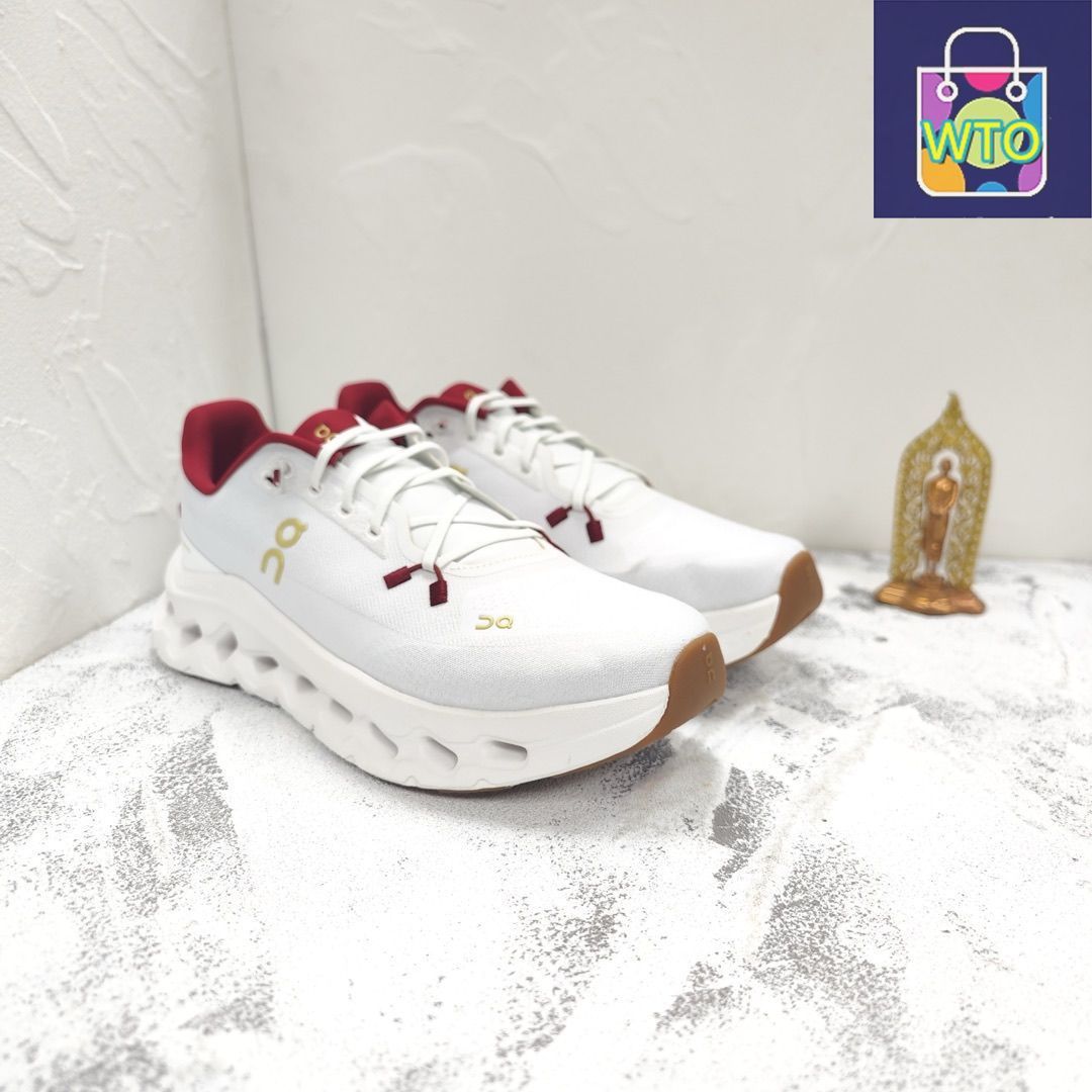 On Cloudtilt ユニセックス ホワイト×レッド 24cm
