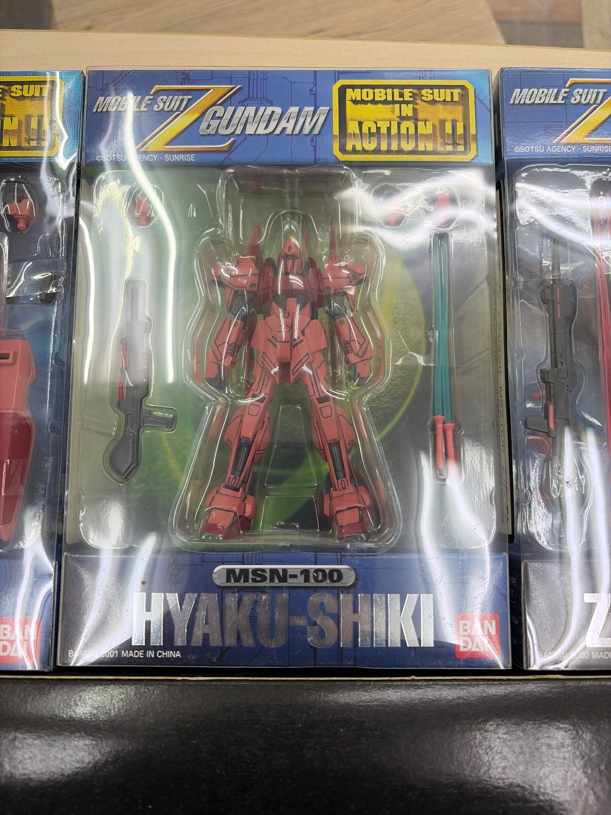 サンライズ英雄譚2 Zガンダム、百式、ガンダムMk-II、MSインアクション