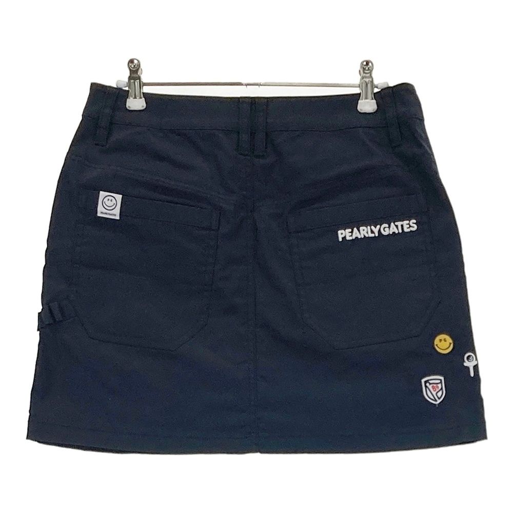 サイズ：1 PEARLY GATES パーリーゲイツ スカート ネイビー系