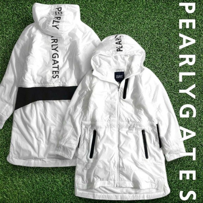 パーリーゲイツ ゴルフ タフタ トリコットハイテンション 切替 バック