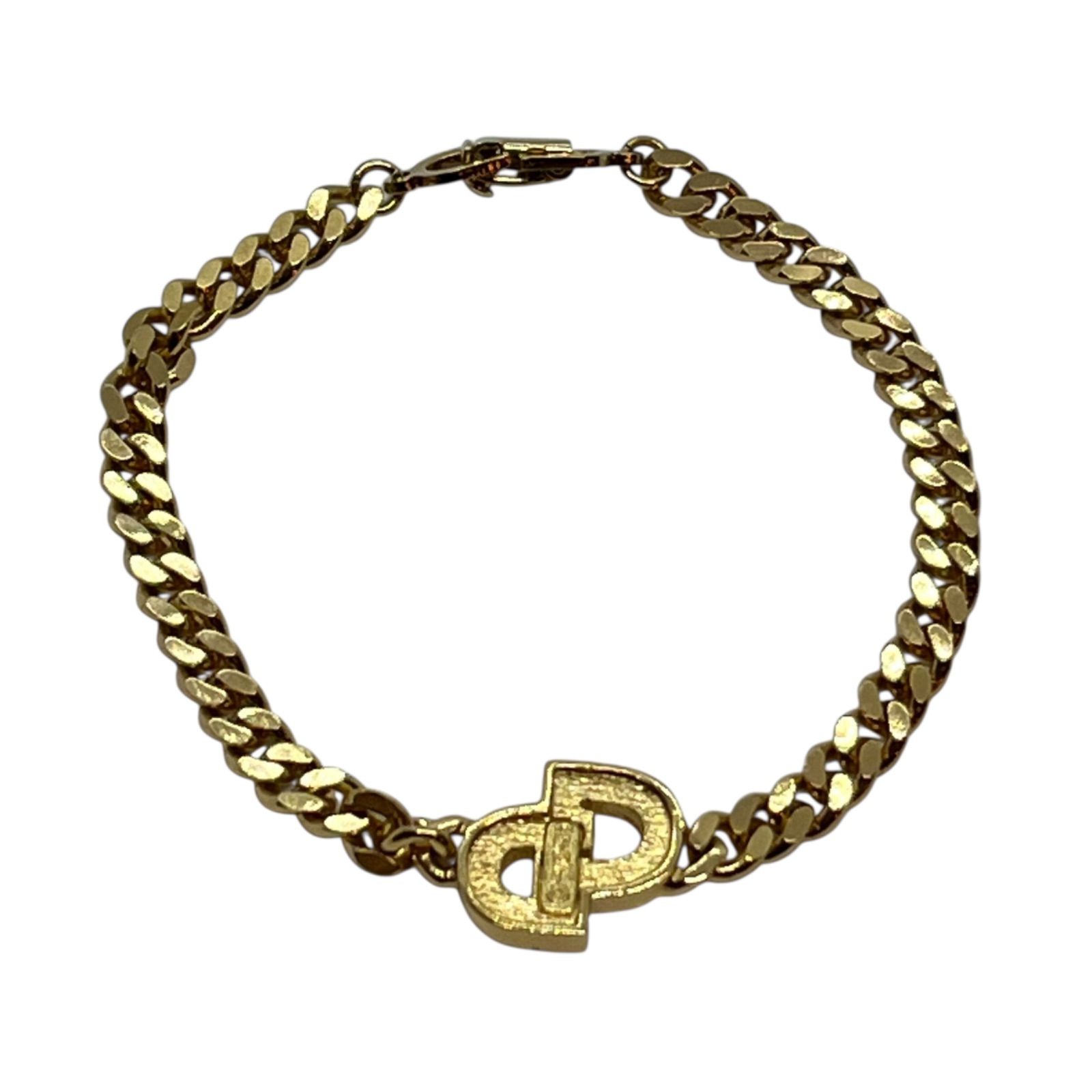 管2511-604】Christian Dior クリスチャンディオール ロゴ 喜平 ライン