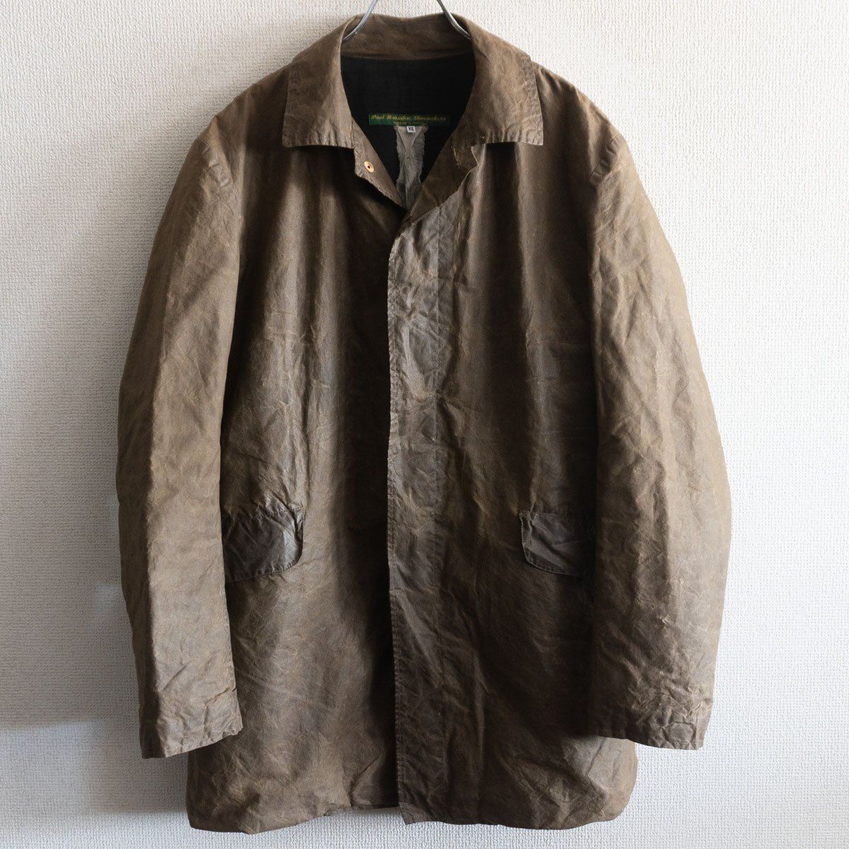 希少】 PAUL HARNDEN【Wax Mac Coat】XS ワックス マック コート