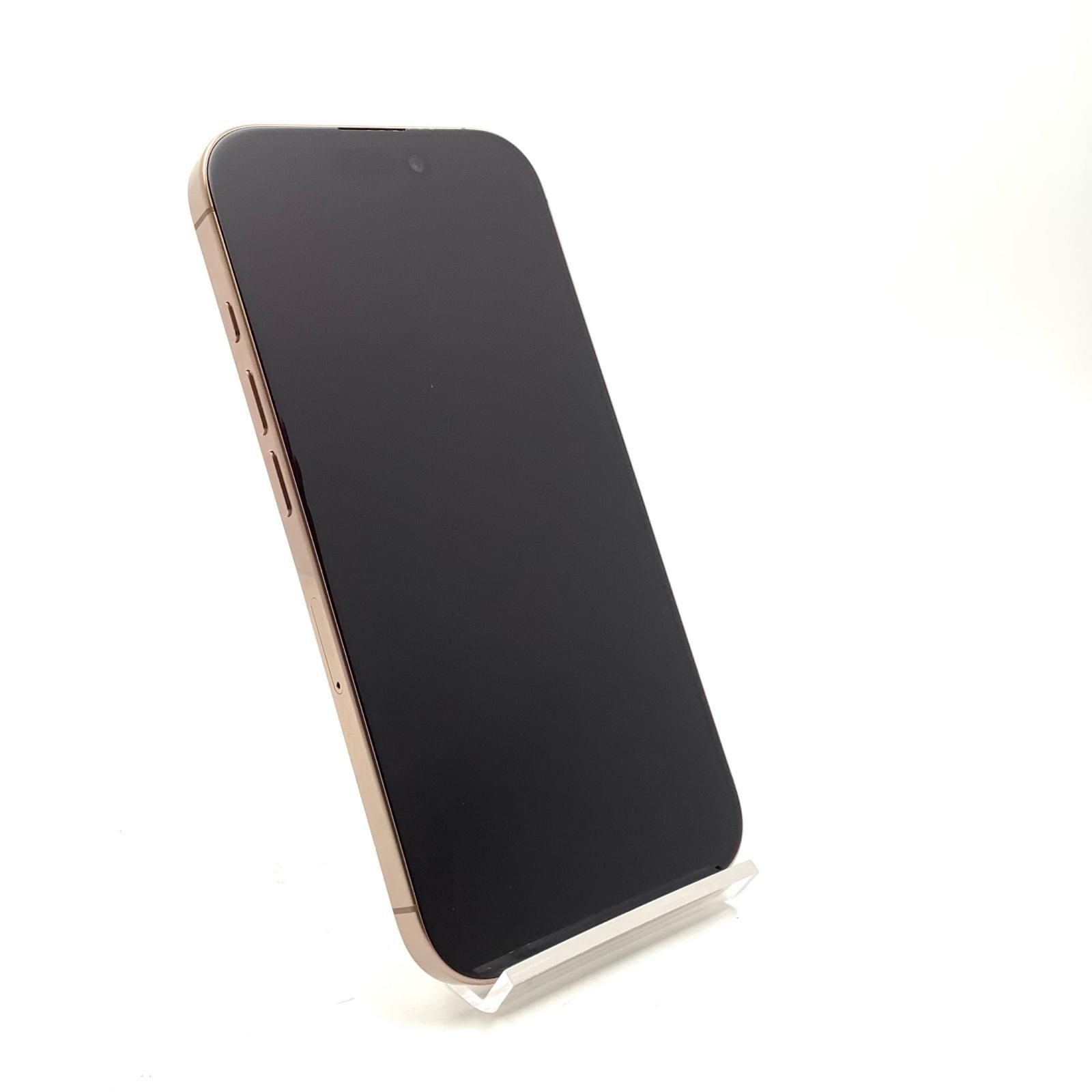 iPhone 16 Pro 128GB デザートチタニウム SIMフリー 白ロム 美品 動作