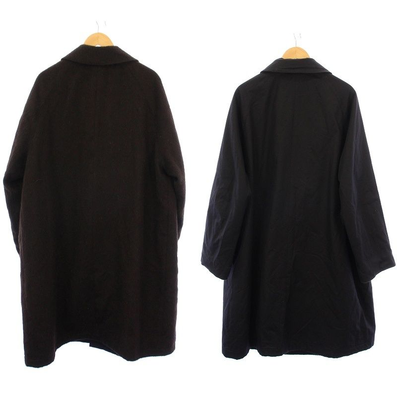 マーカウェア MARKA WARE ALPACA RAGLAN 絞 MAC COAT アルパカラグラン