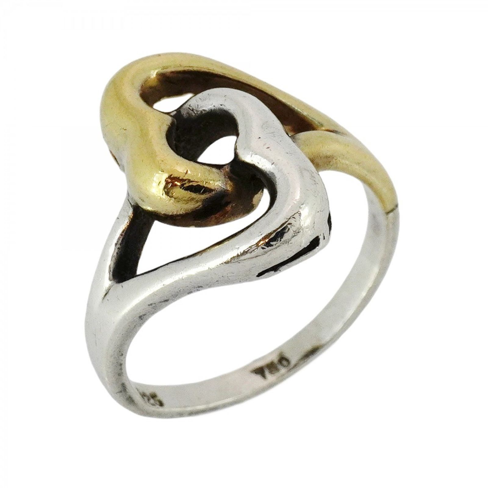 ティファニー(Tiffany) ティファニー リング ダブルハート コンビ