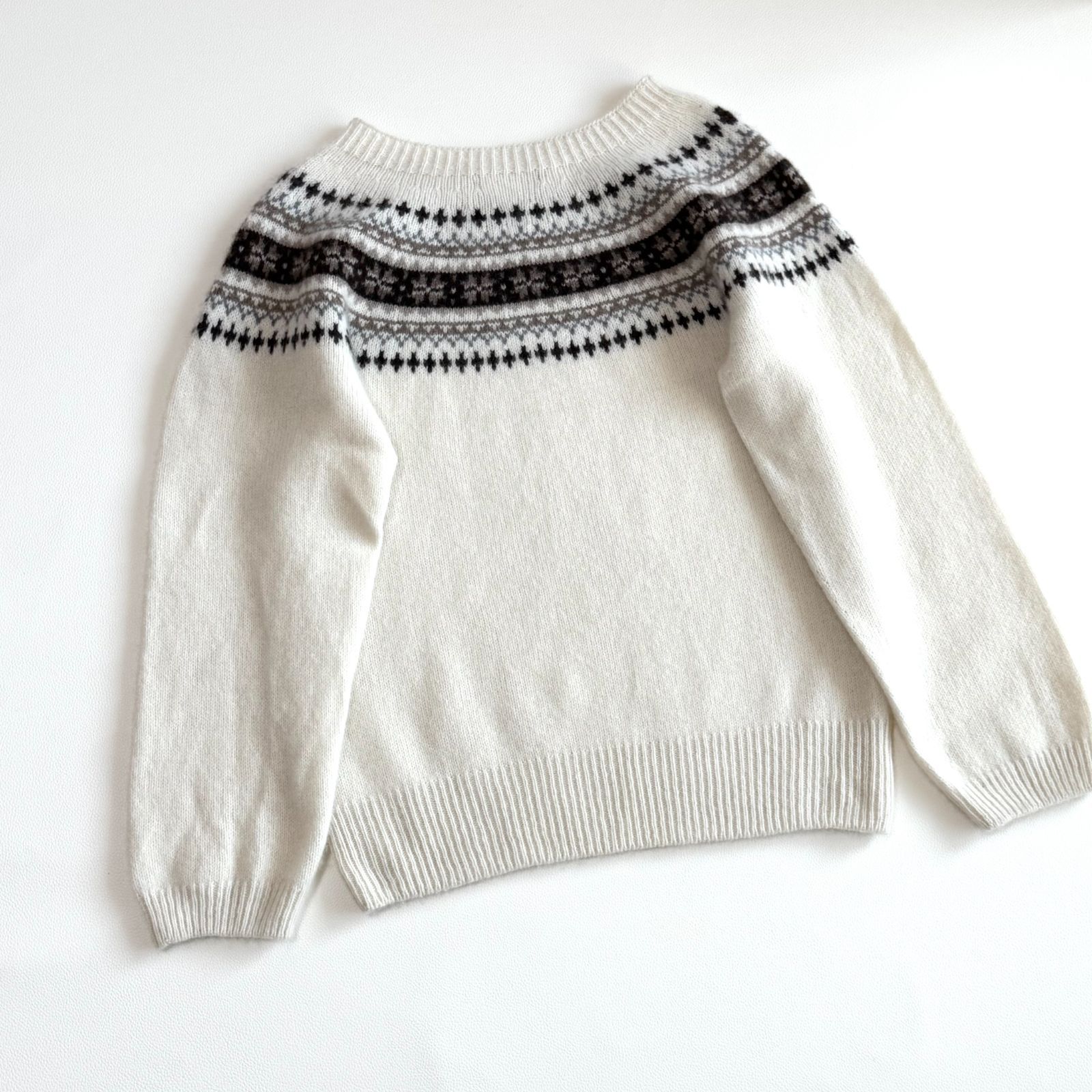 MARGARET HOWELL マーガレットハウエル フェアアイル柄 ニット