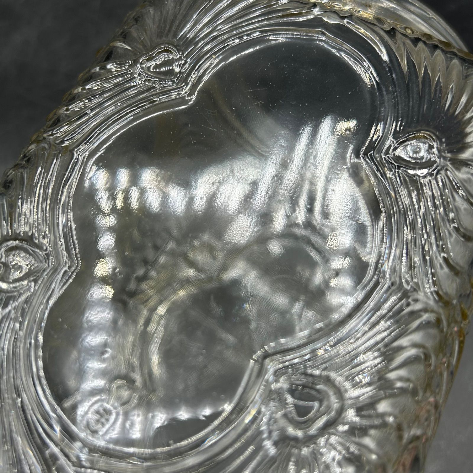 昭和レトロ お菓子瓶 ガラス あめや瓶 アルミ蓋 駄菓子 当時物