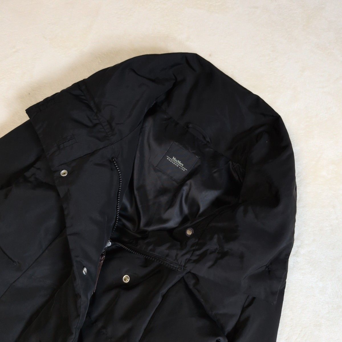 人気 ✨マックスマーラ MAXMARA ロングダウンコート ショールカラー