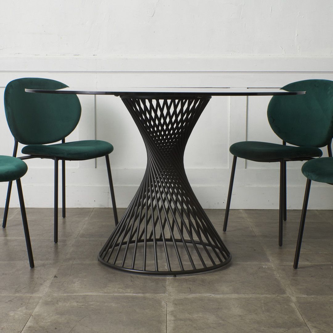 展示品】カリガリス「ヴォルテックス」 ラウンドテーブル 約46万 展示