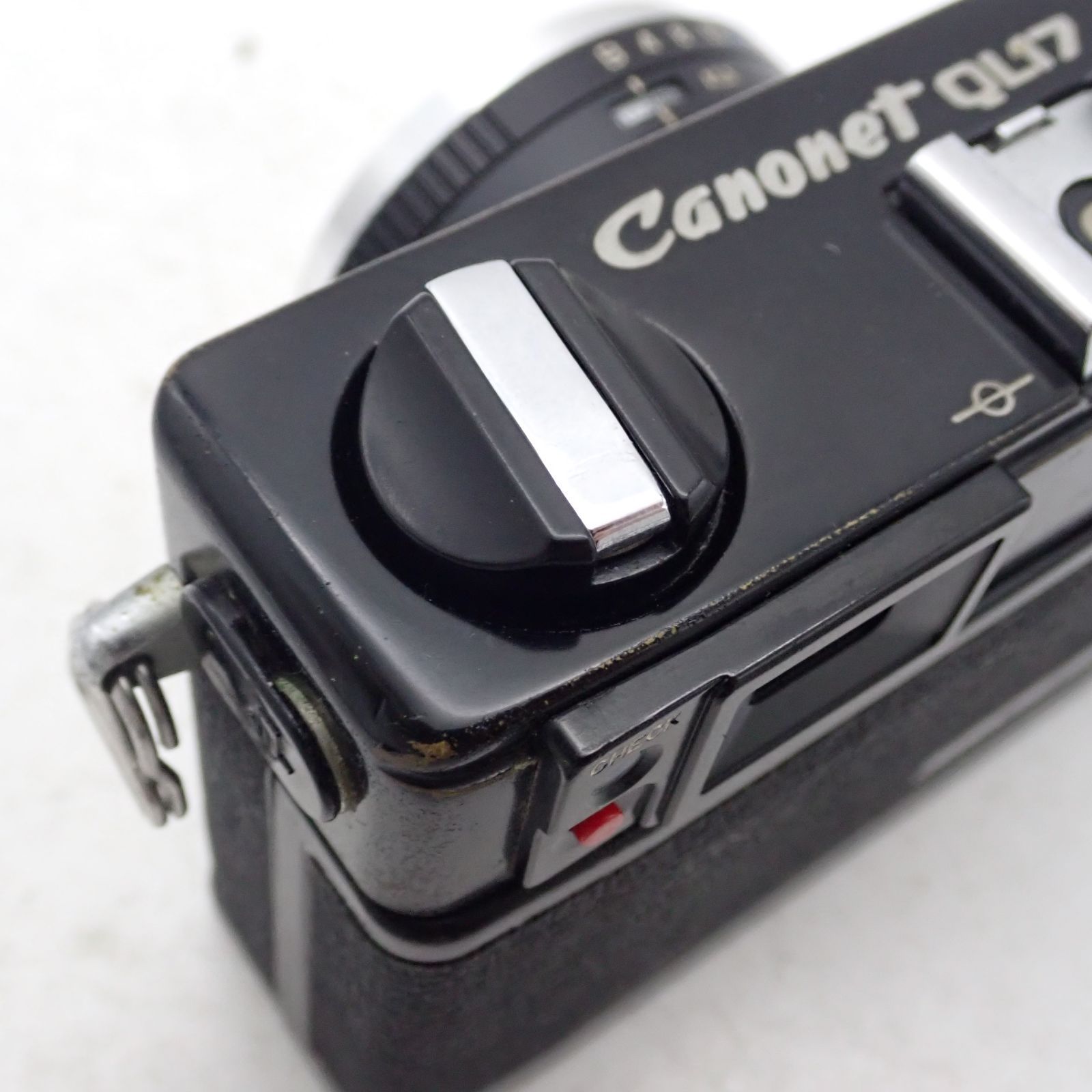 良品 Canon Canonet QL17 G-III G3 ブラックペイント 40mm f1.7 レンジ