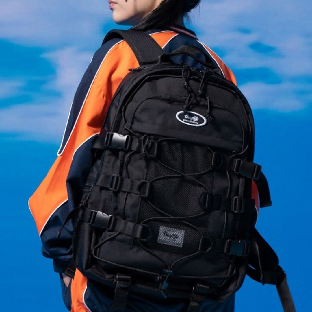 海外限定 新品・未使用】韓国 DAYLIFE DOUBLE STRING BACKPACK デイ