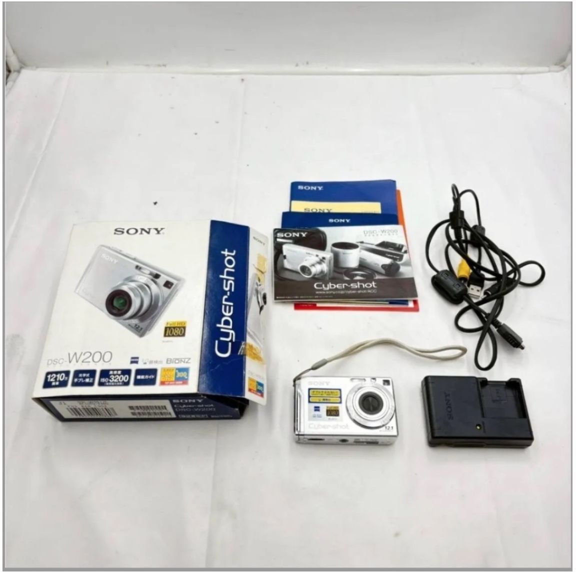 ❗️✨動作未確認✨❗️】SONY Cyber-shot DSC-W200 1210万画素