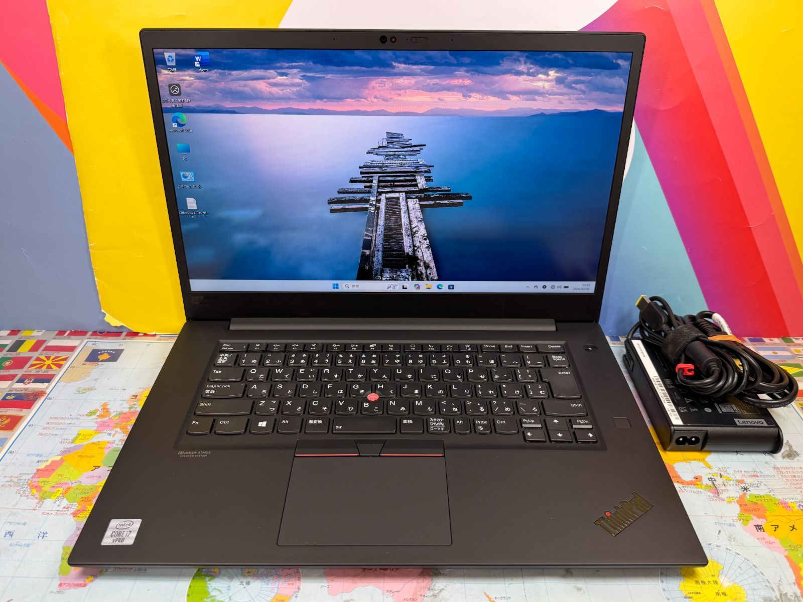 極美品 32GB・1TB レノボ P1 Gen3 T1000搭載 15.6型 - メルカリ