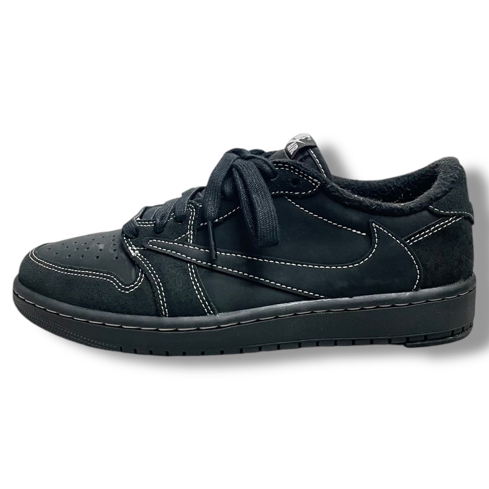 NIKE × TRAVIS SCOTT Air Jordan 1 Low OG SP Black Phantom ブラック