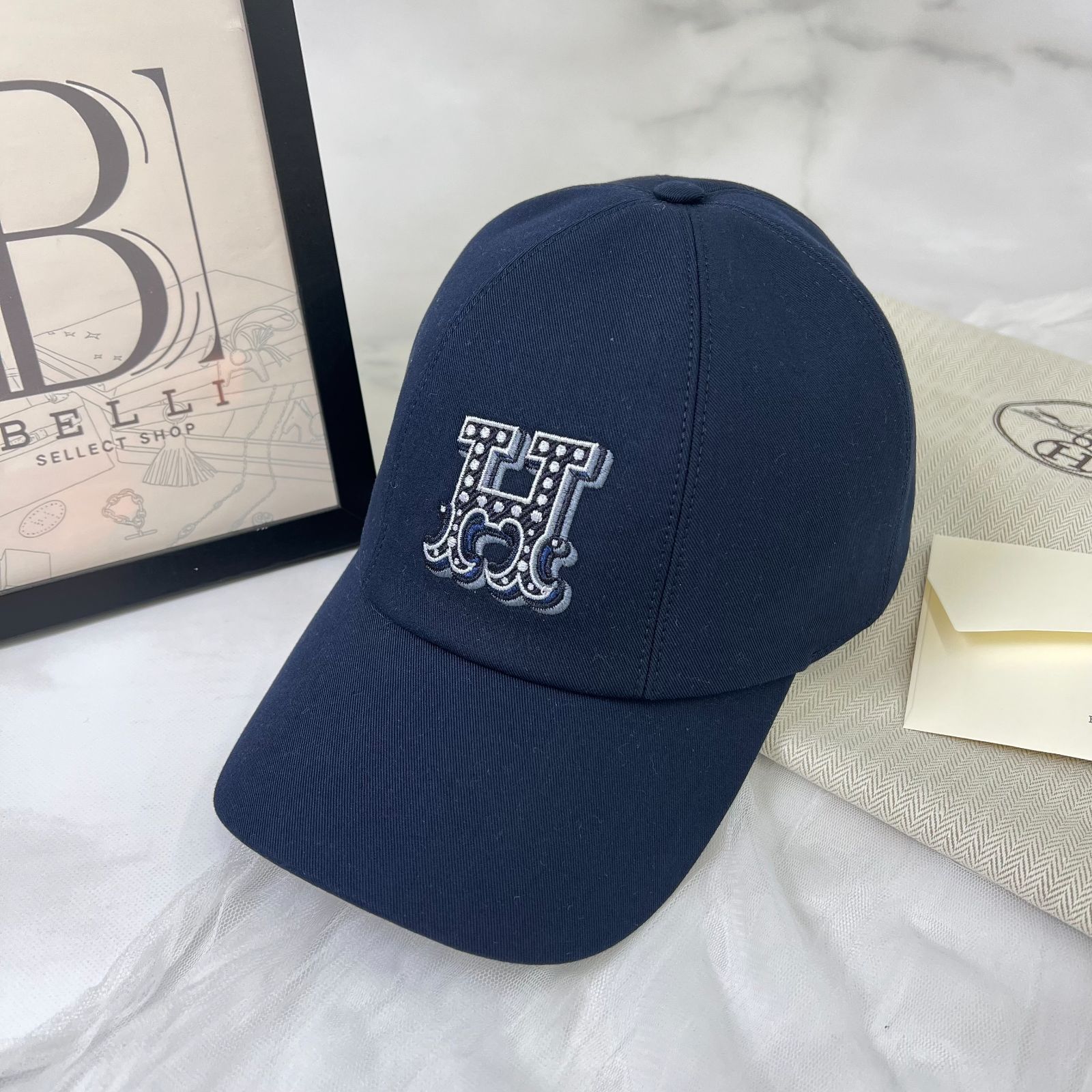 鑑定済み【 新品未使用 】エルメス 《 セレナ Hエレクトリック 》 59