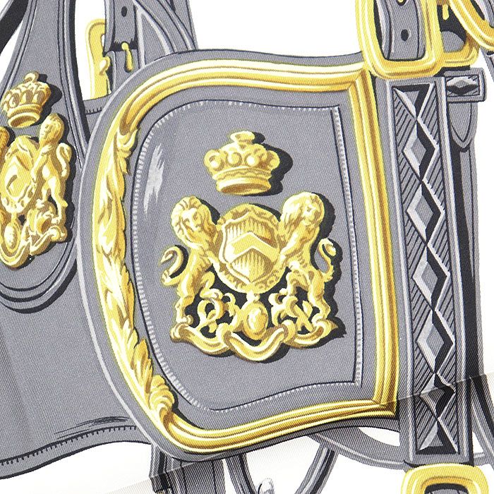 SALE【新品同様】HERMES エルメス カレ90 スカーフ Brides de Gala