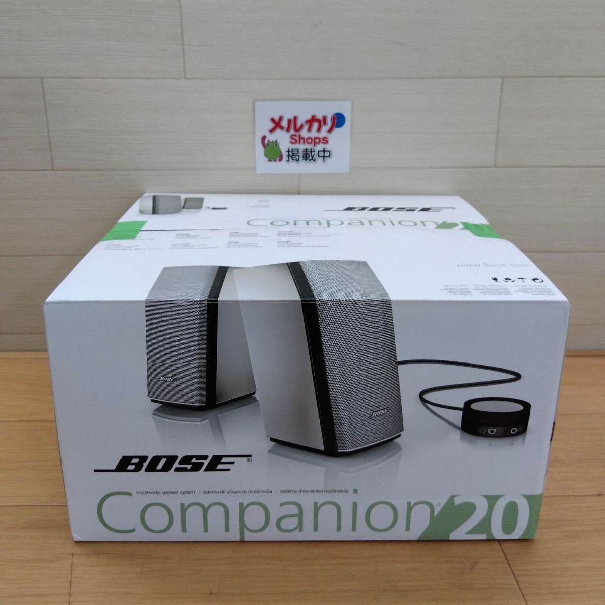 美品】BOSE ボーズ マルチメディアスピーカーシステム Companion 20