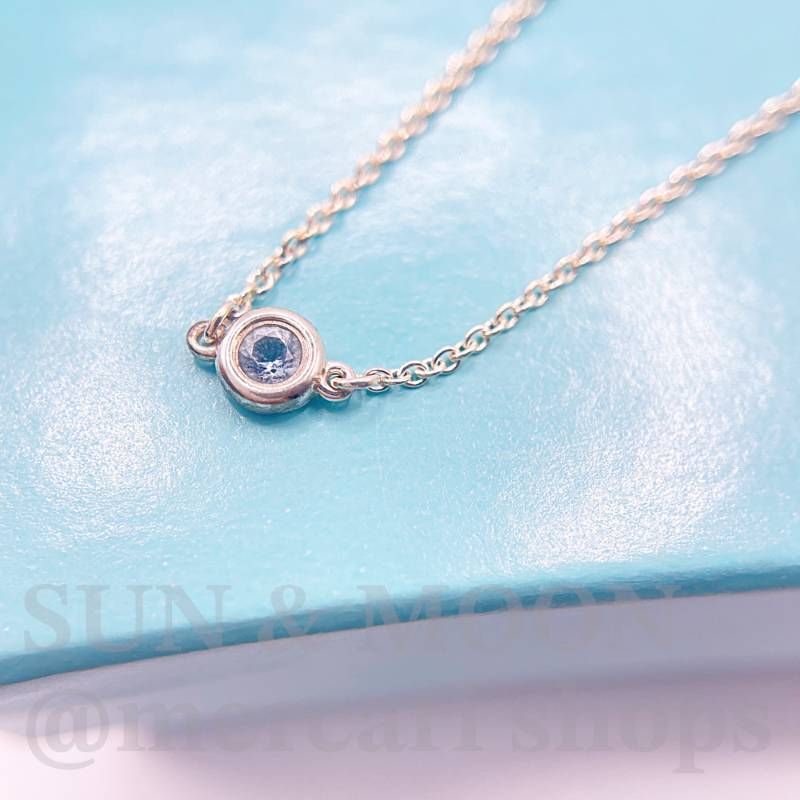 美品/箱付き ティファニー バイザヤード ブレスレット アクアマリン