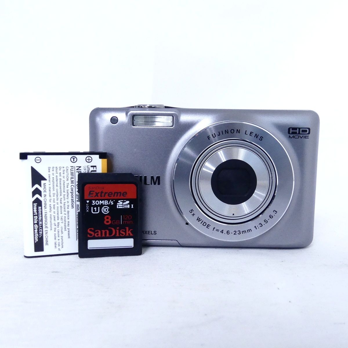 FUJIFILM フジフィルム FinePix JX500 シルバー デジタルカメラ