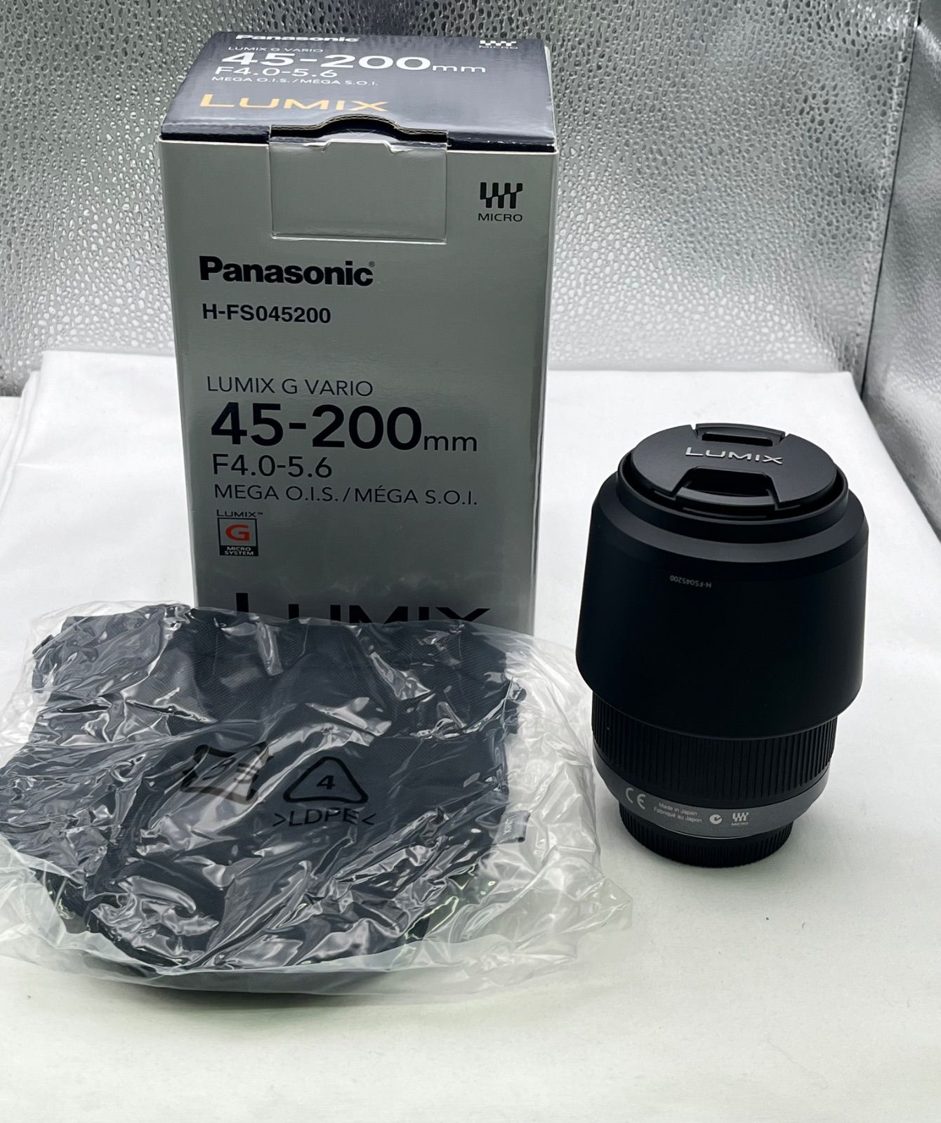 ▽Panasonic パナソニック LUMIX 望遠レンズ 45～200㎜ H-FS045200
