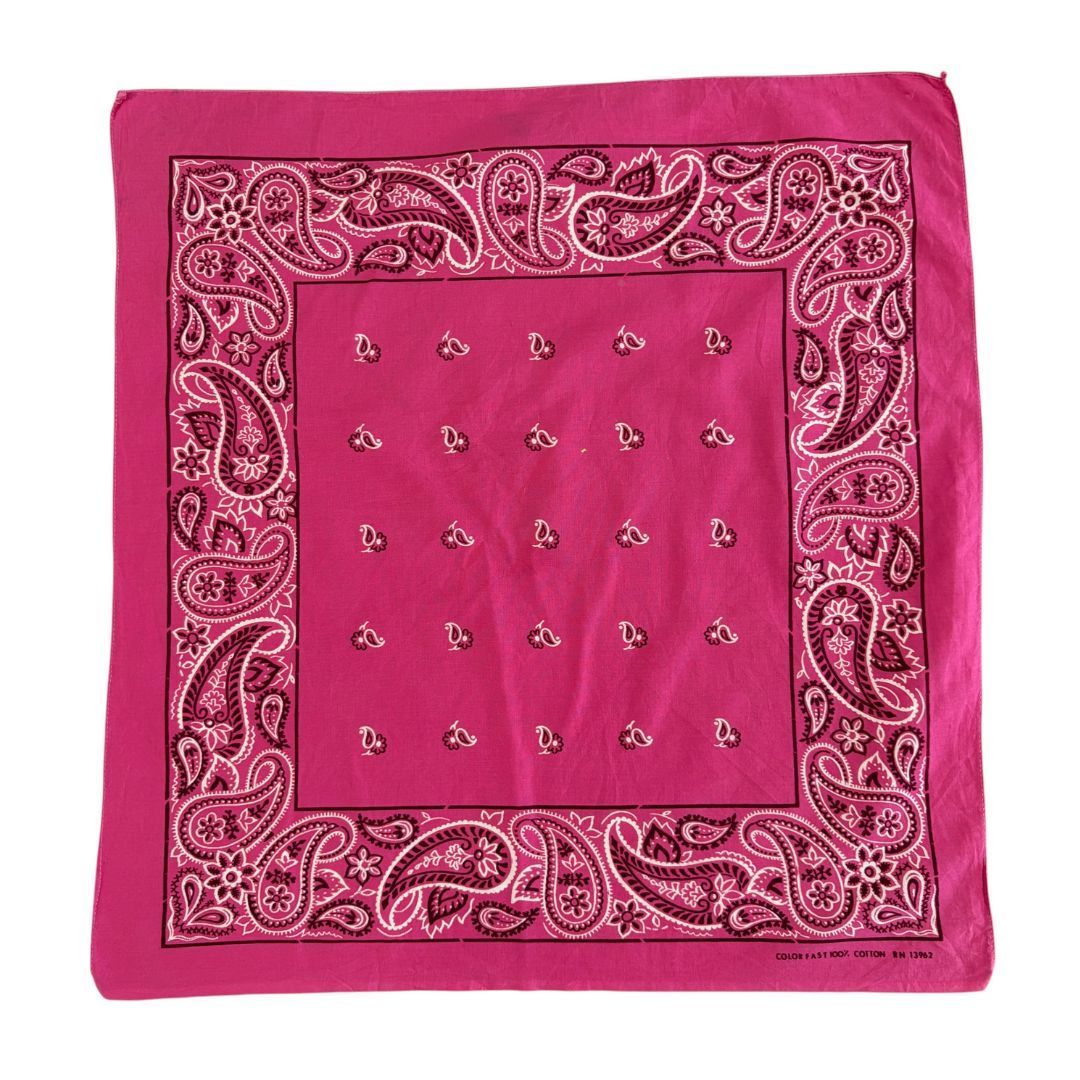 vintageバンダナ 60s USA製 vintageバンダナ 60s USA製 RN13962