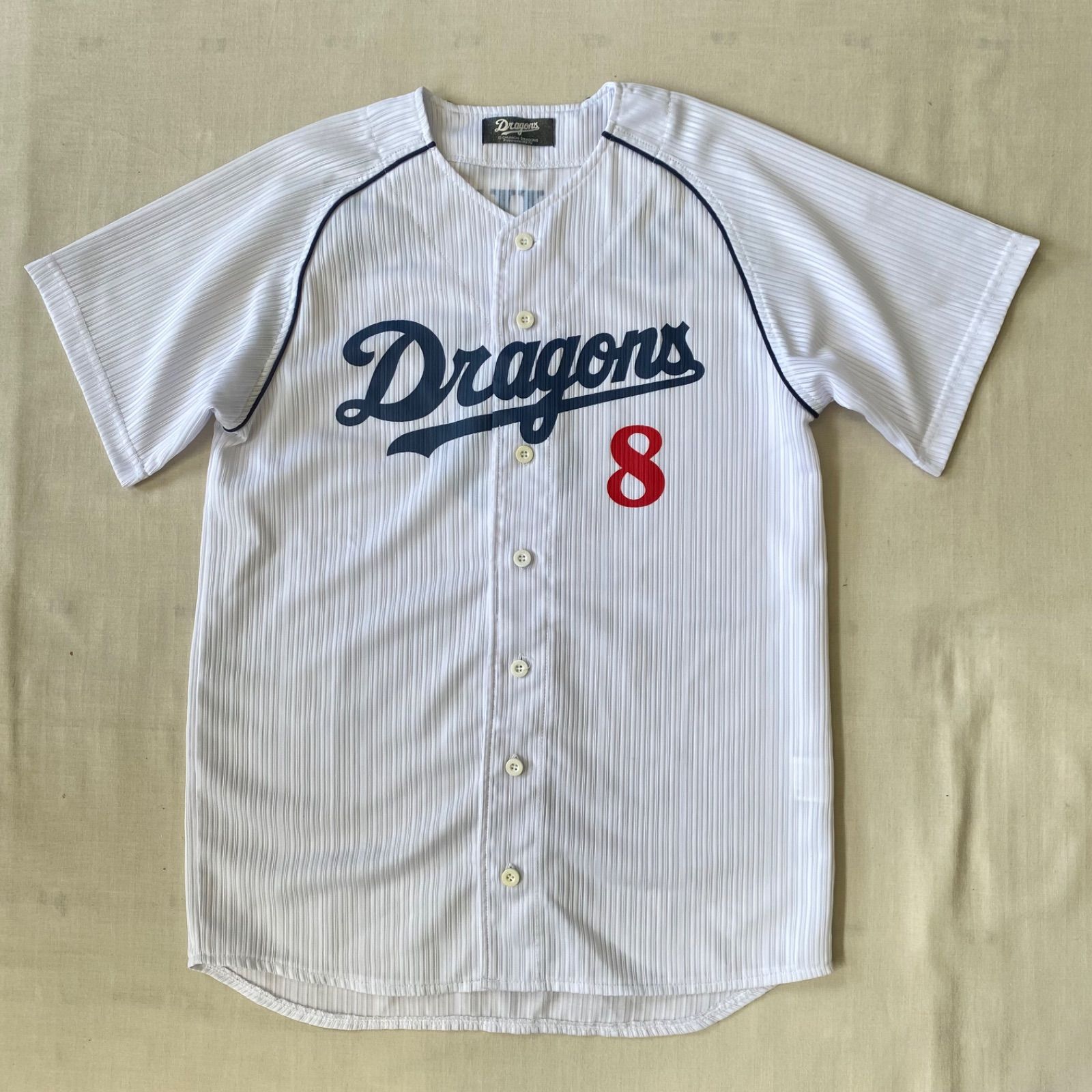 レア】中日ドラゴンズ ユニフォーム リサイクルベア 大島洋平 直筆