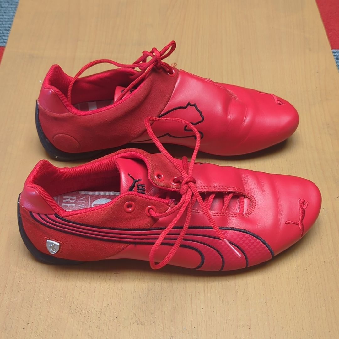 良品】PUMA プーマ Ferrari コラボ フェラーリ スニーカー サッカー