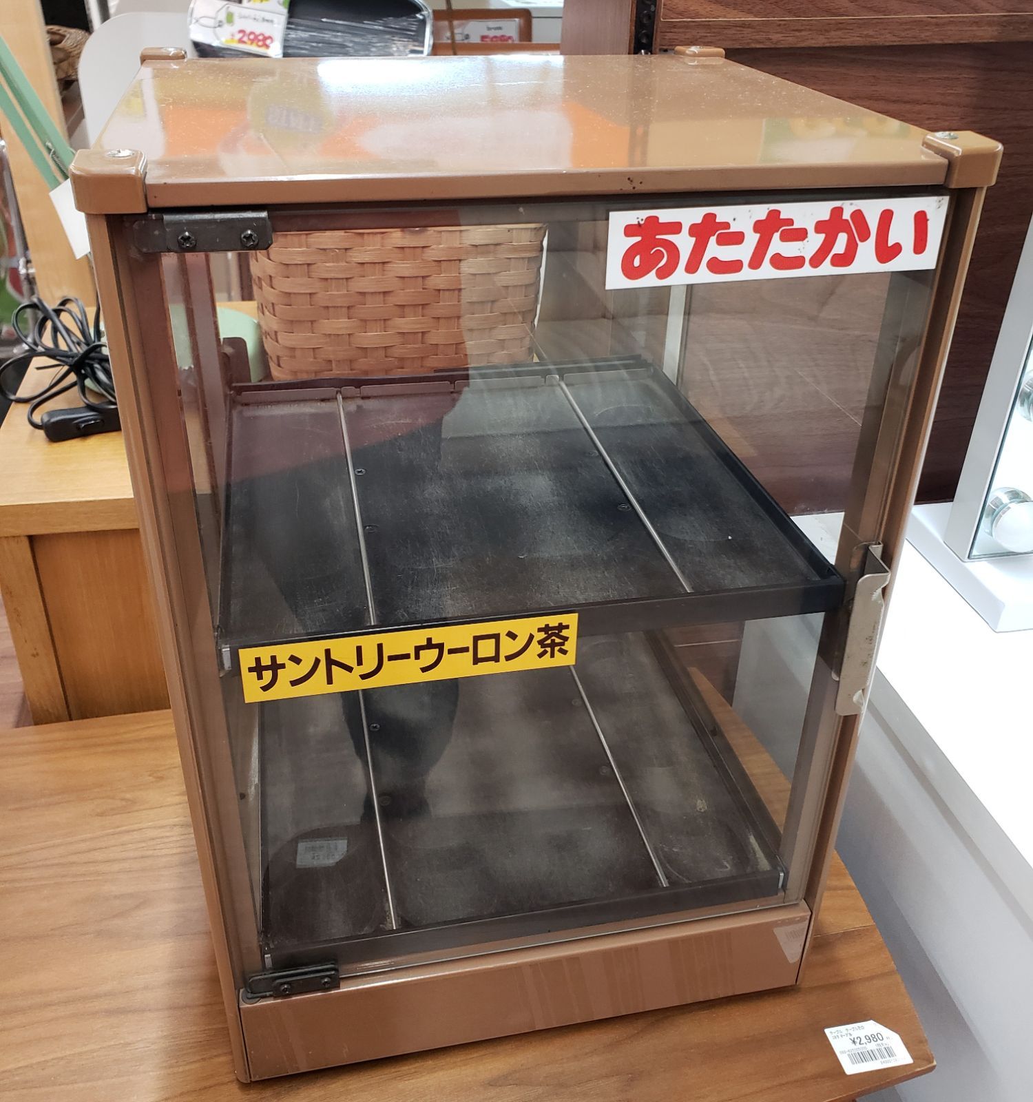 稼働品 吉田金属製作所 缶ウォーマー！ショーケース サントリー FW-32