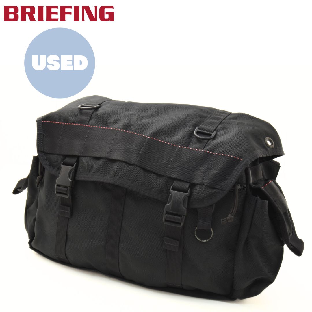 ブリーフィングランス2メッセンジャーバッグ2wayブラックナイロン