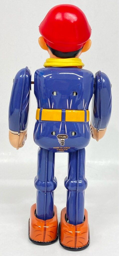 ビリケン商会 ゼンマイ歩行ブリキ まぼろし探偵 220mm - メルカリ