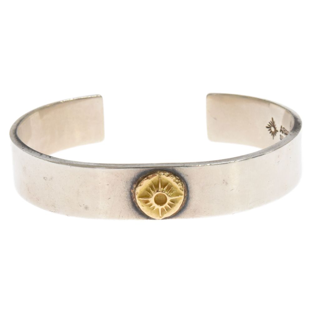 ARIZONA FREEDOM (アリゾナフリーダム) 平打ちバングル K18 太陽神