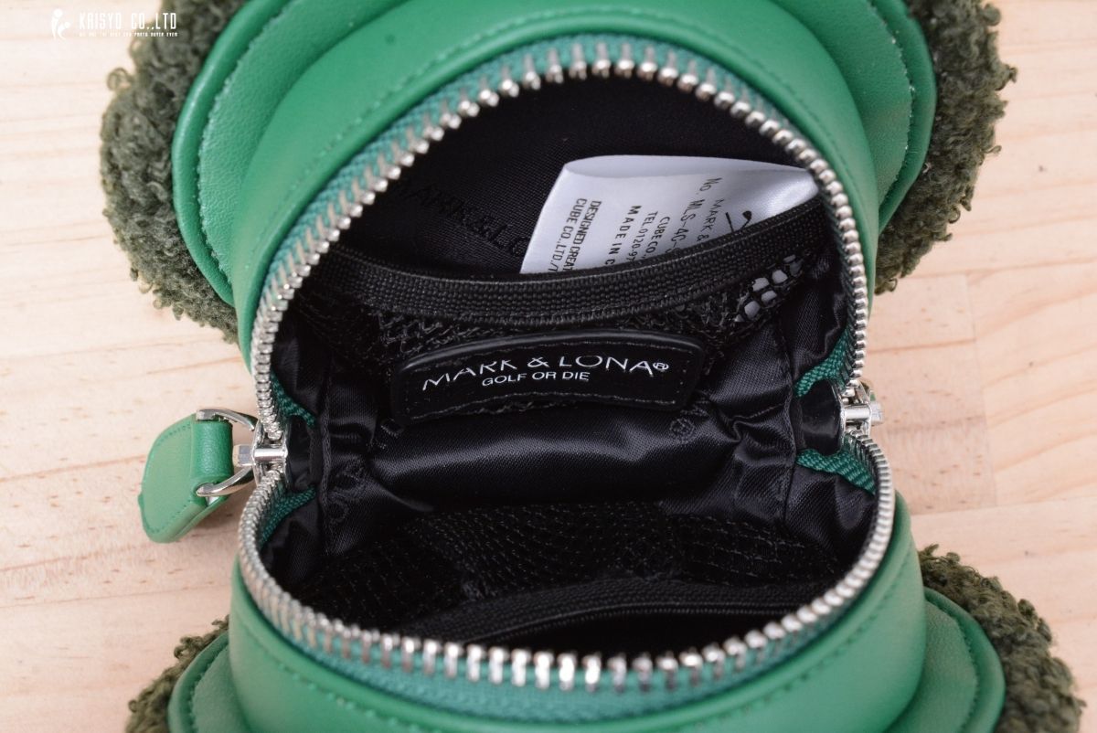 美品 ポーチ】マークアンドロナ MARK&LONA Lamby Deluxe GREY 2025年