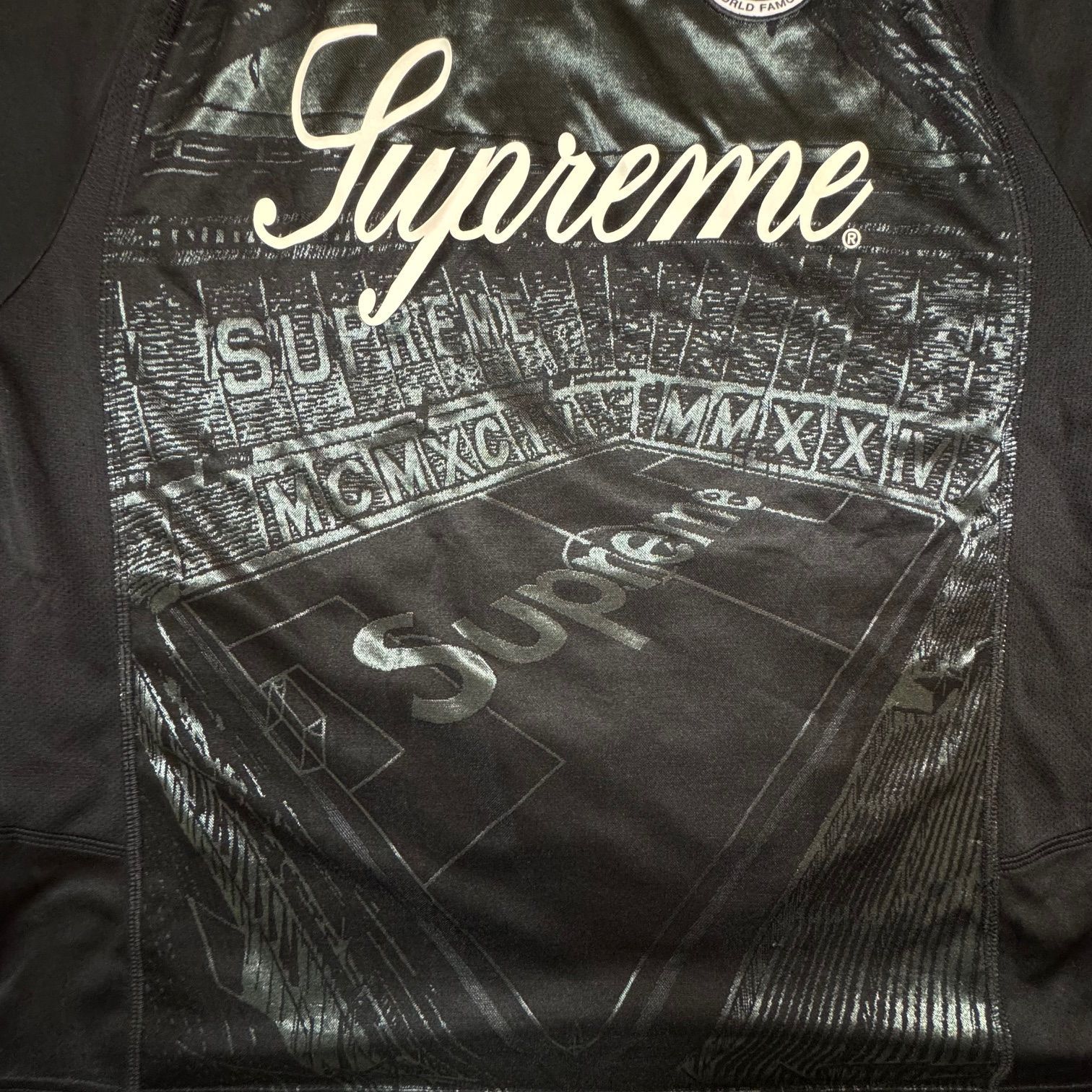 国内正規 Supreme 24SS Jacquard Soccer Jersey ジャガードサッカー