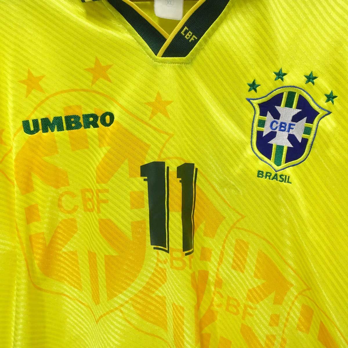 アンブロ サッカー ブラジル代表 1994 ユニフォーム ホーム #11