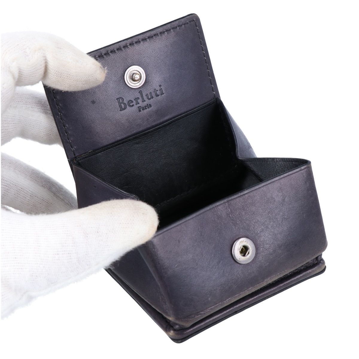 BERLUTI】ベルルッティ カヤ KHAYA カリグラフィ コインパース コイン