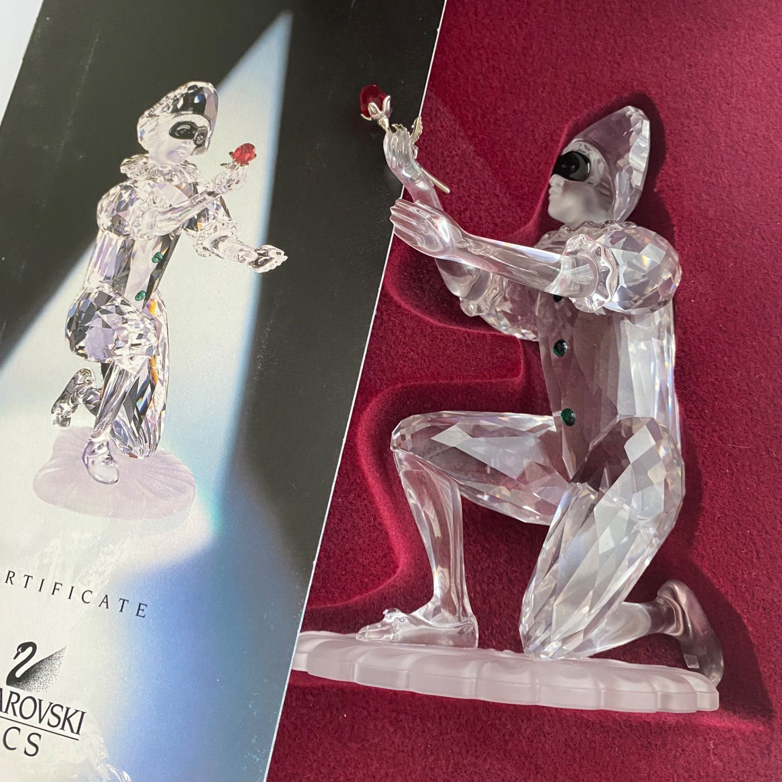 SWAROVSKI スワロフスキー マスカレード ハーレークイン 2001年 SCS