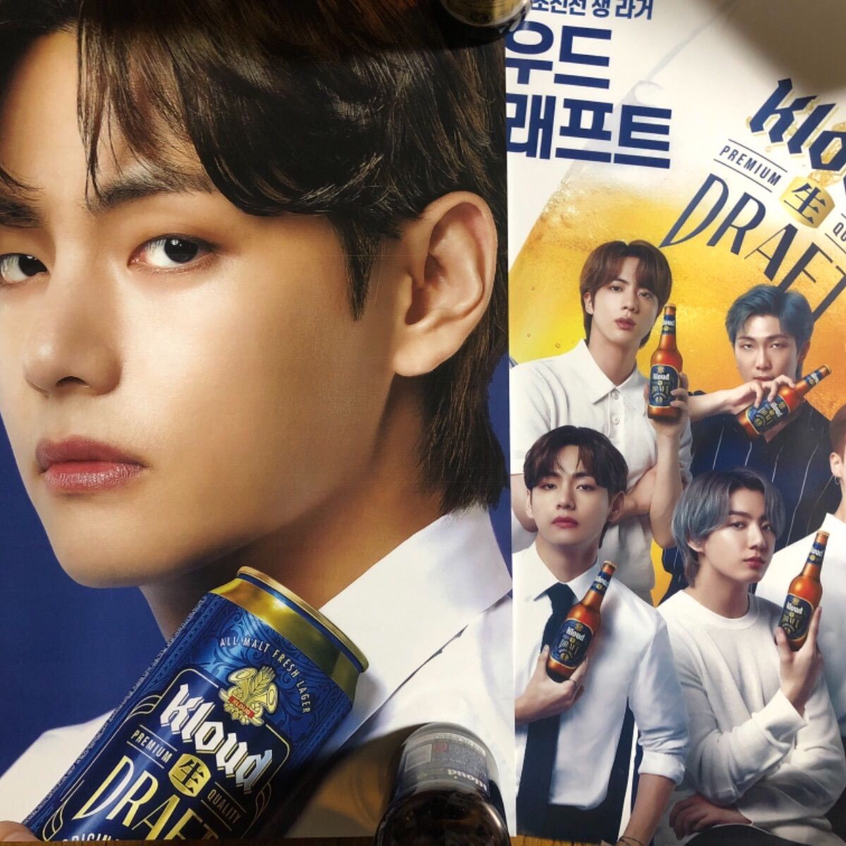BTS クラウドビールポスター V テテ メンバー - メルカリ
