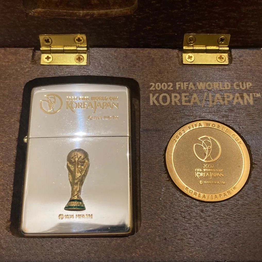 Zippo 2002 サッカーFIFAワールドカップ 記念ライター KOREA/JAPAN