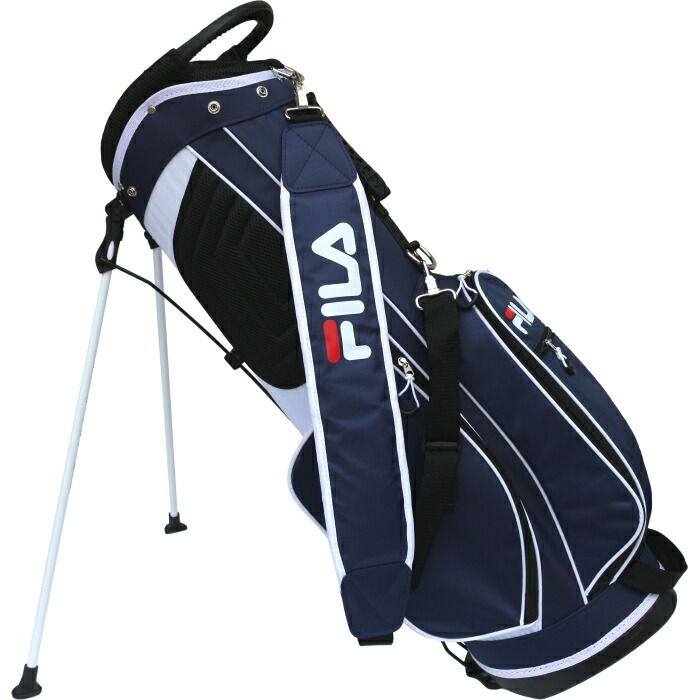 新品タグ付き】FILA GOLF ゴルフバッグ 8.25インチ 青 新品タグ付き