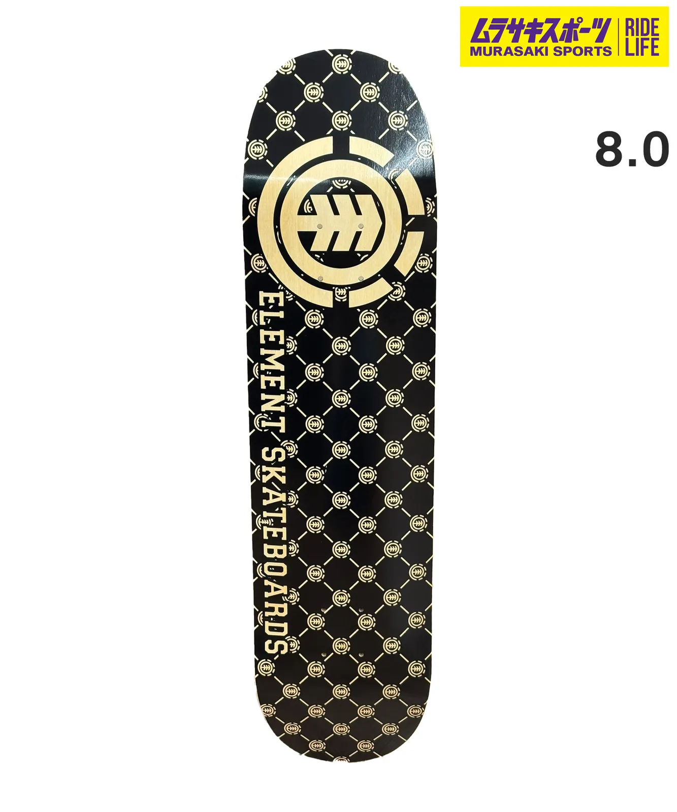 台湾製無地黒デッキテープ付き SHAKE JUNT8.0デッキ 在庫処分 台湾製