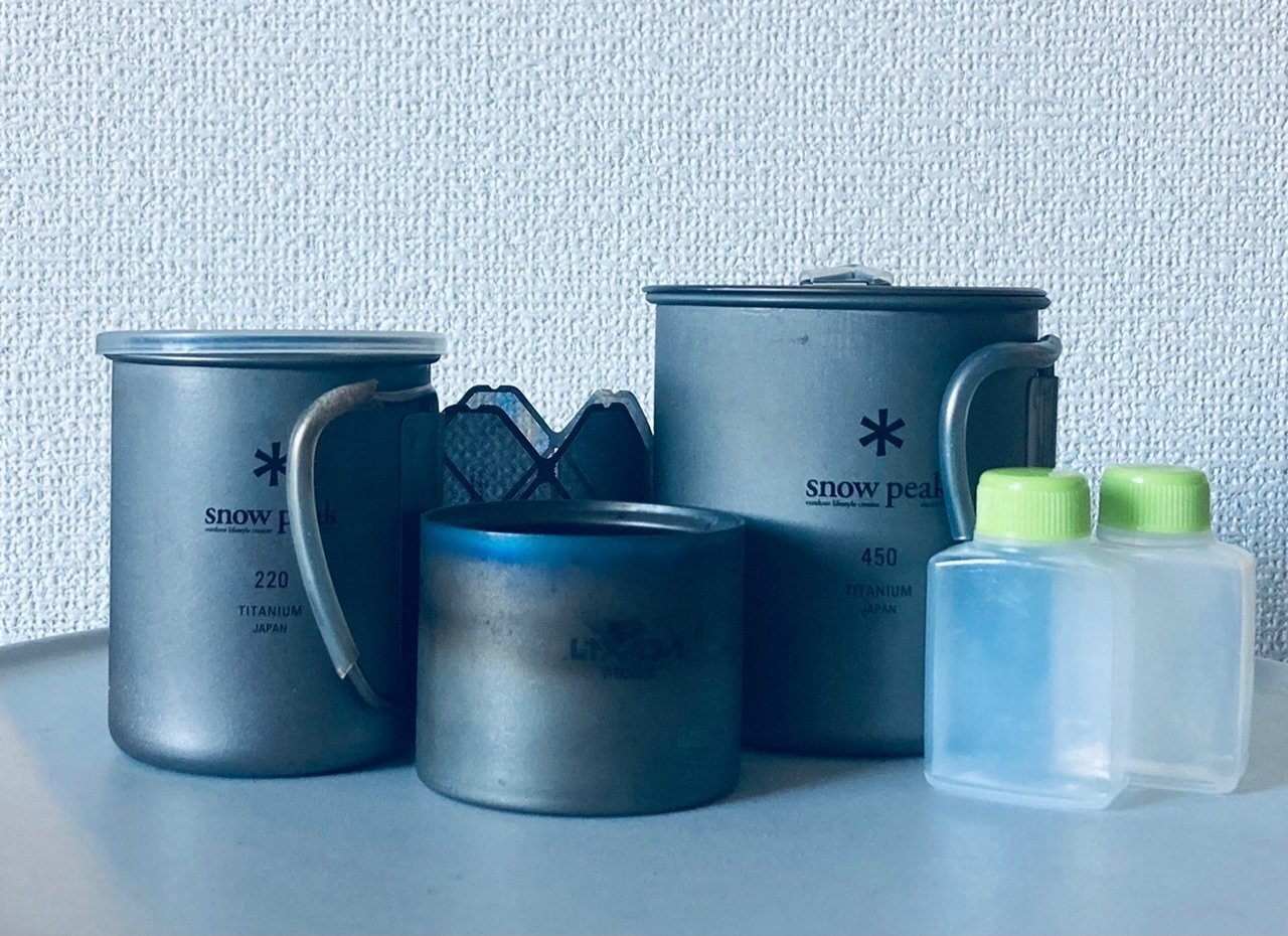 山で使えるミニマルなコーヒーセット｜Daisuke Ueshima©️noicoyamaico