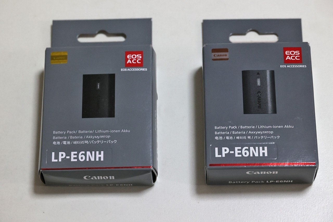 LP-E6NHの本物はどっち!?｜Satoshi Ubukata