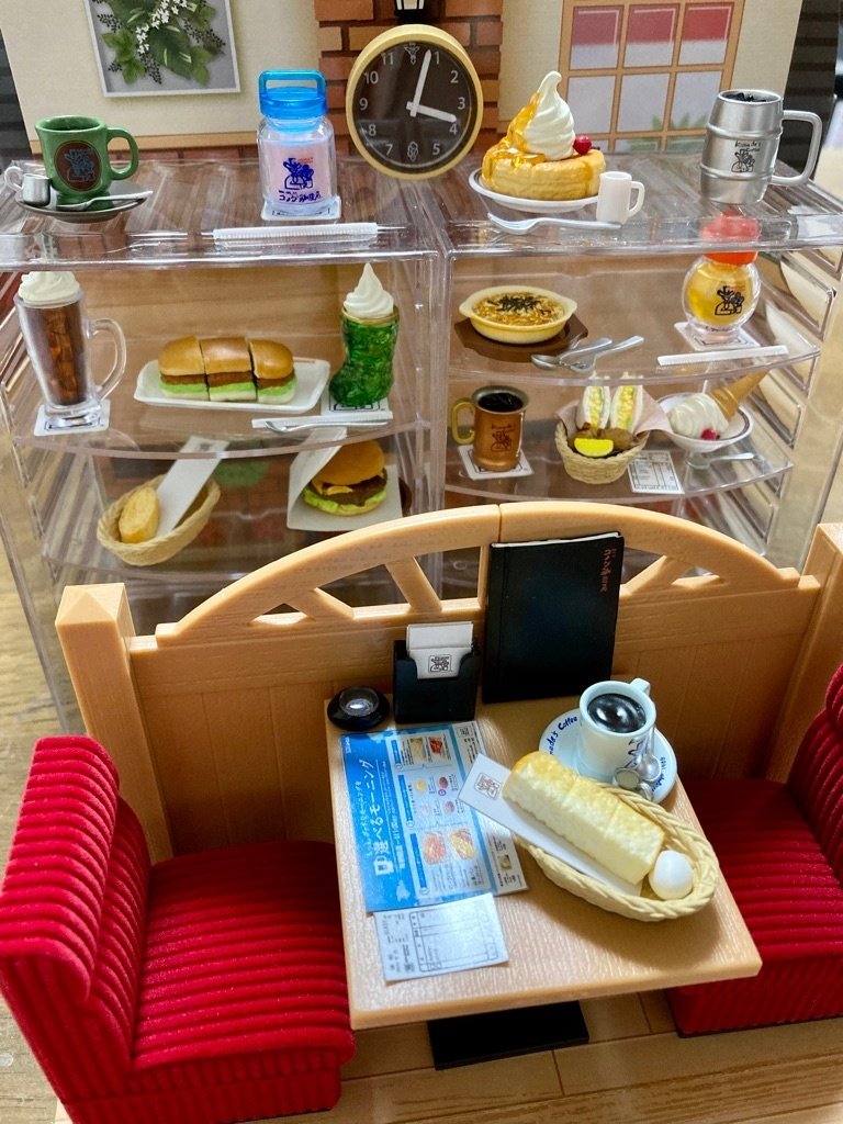 コメダ珈琲ミニチュアマスコット第1弾未使用ケンエレファント