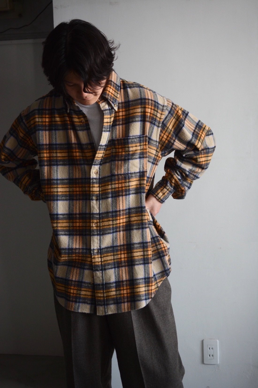 こんなネルシャツ、他に無い｜nariwai no Gamao