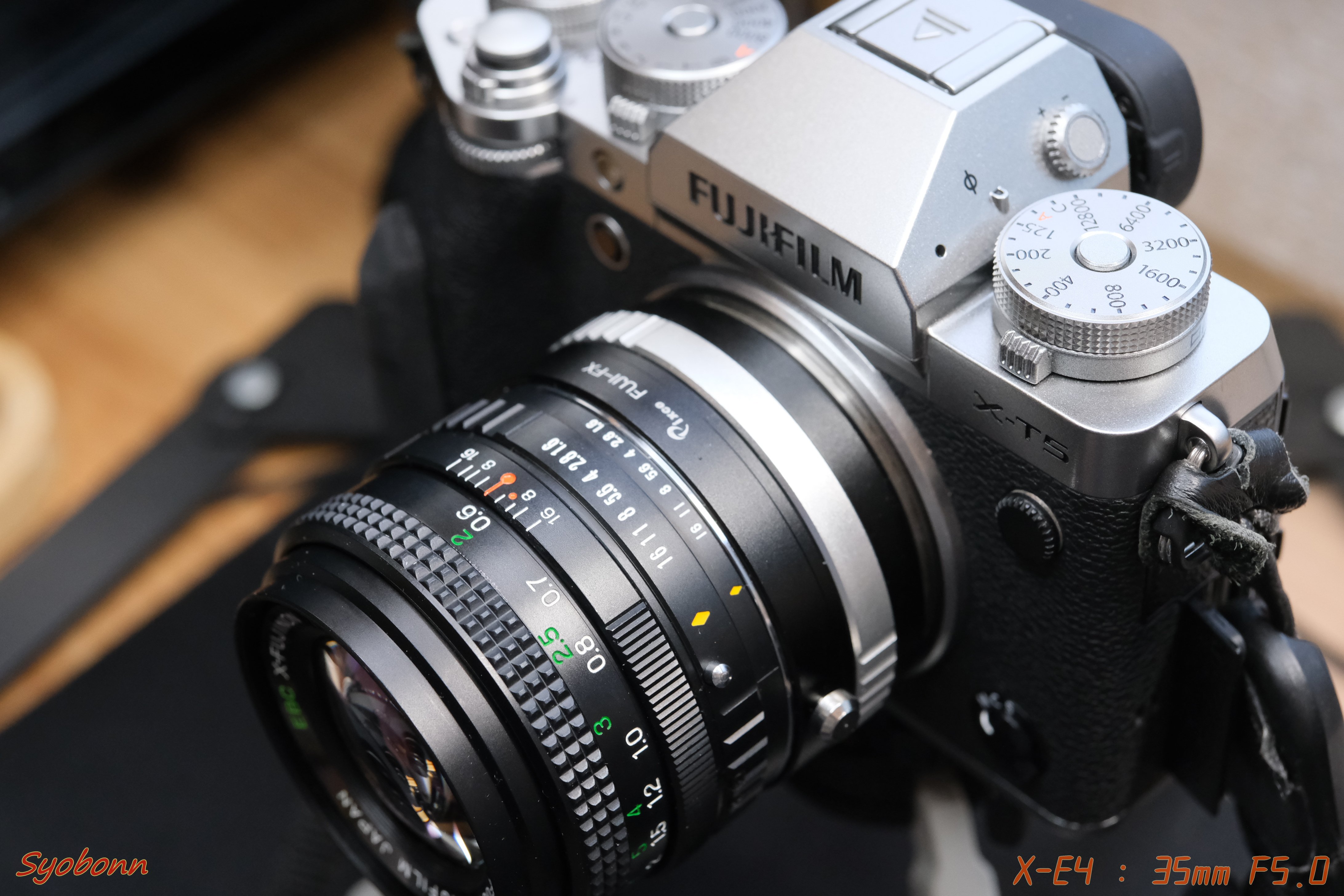 もう一つのXマウント オールドフジノン X-Fujinon 50mmF1.6DM｜(´・ω・｀)