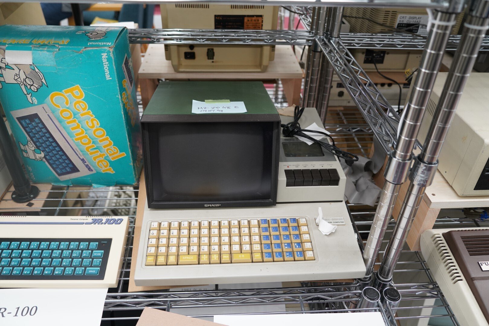 マイコン博物館の展示物たち その2 SHARP MZシリーズ｜kzn