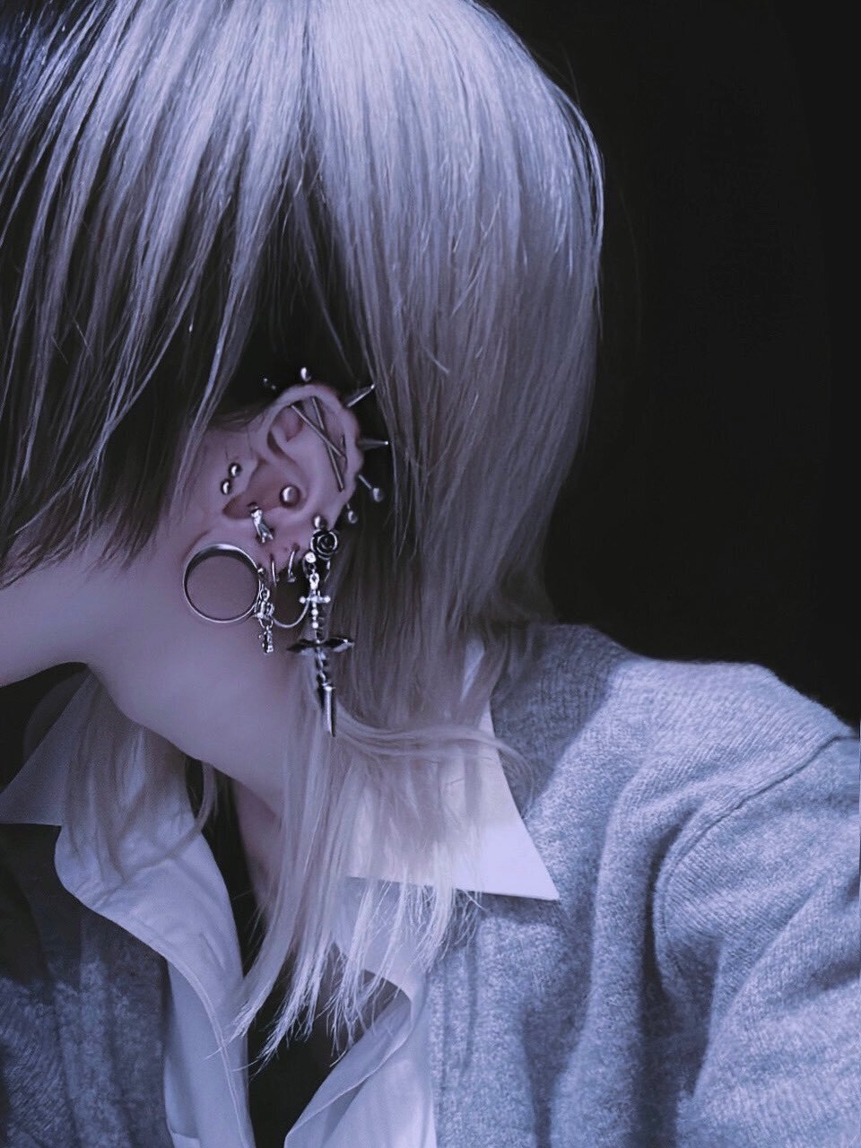 12/24💜ゆきむら。さんの‪ピアス／ 【深夜雑談】 完全寝落ち専用‬