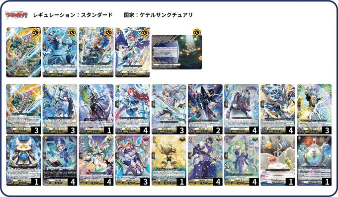 ヴァンガード 守護の宿命者オールデン デッキ せるがおん イルティード