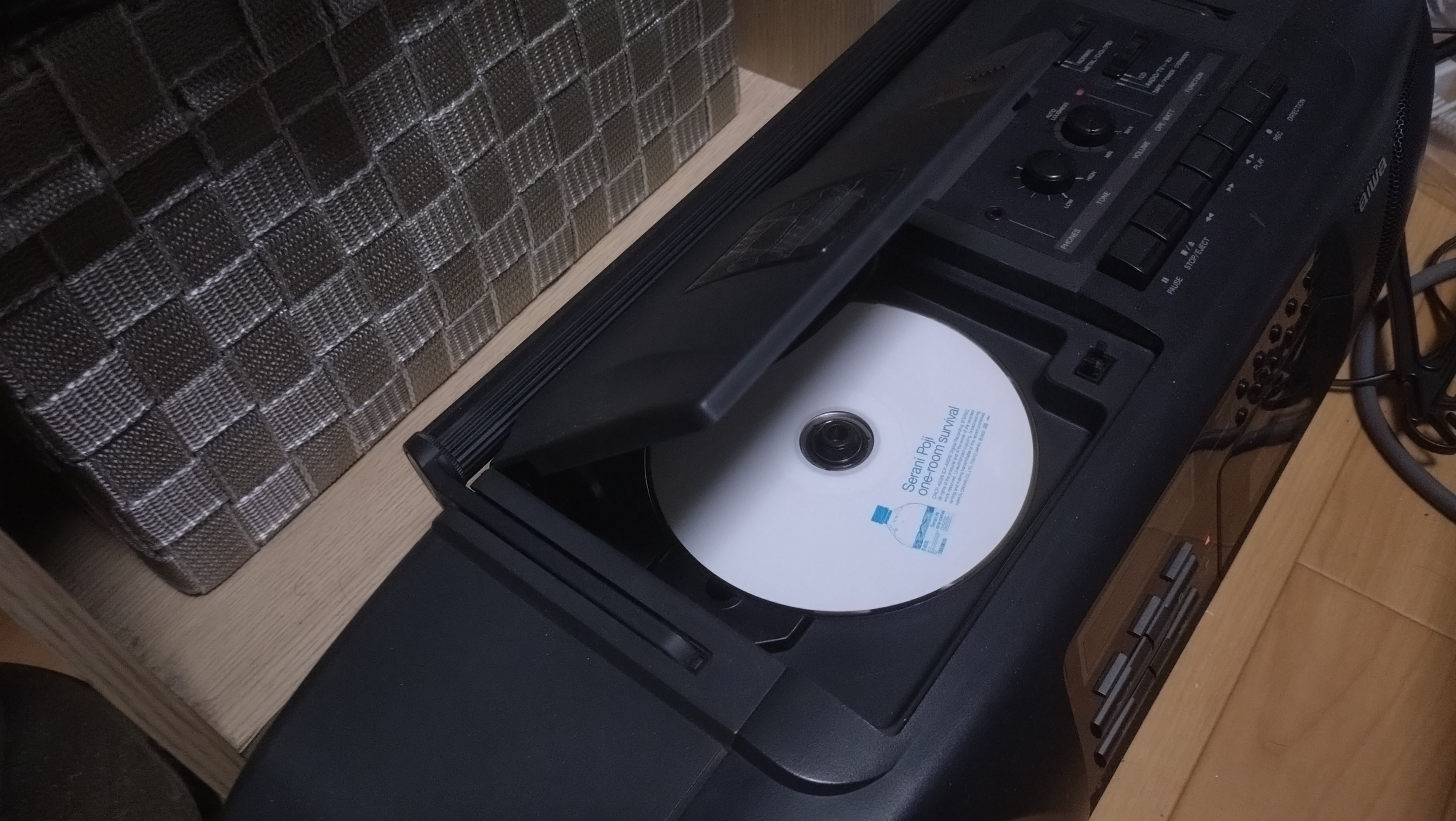 5日目「aiwa CSD-SR22のこと」｜海野ばあど