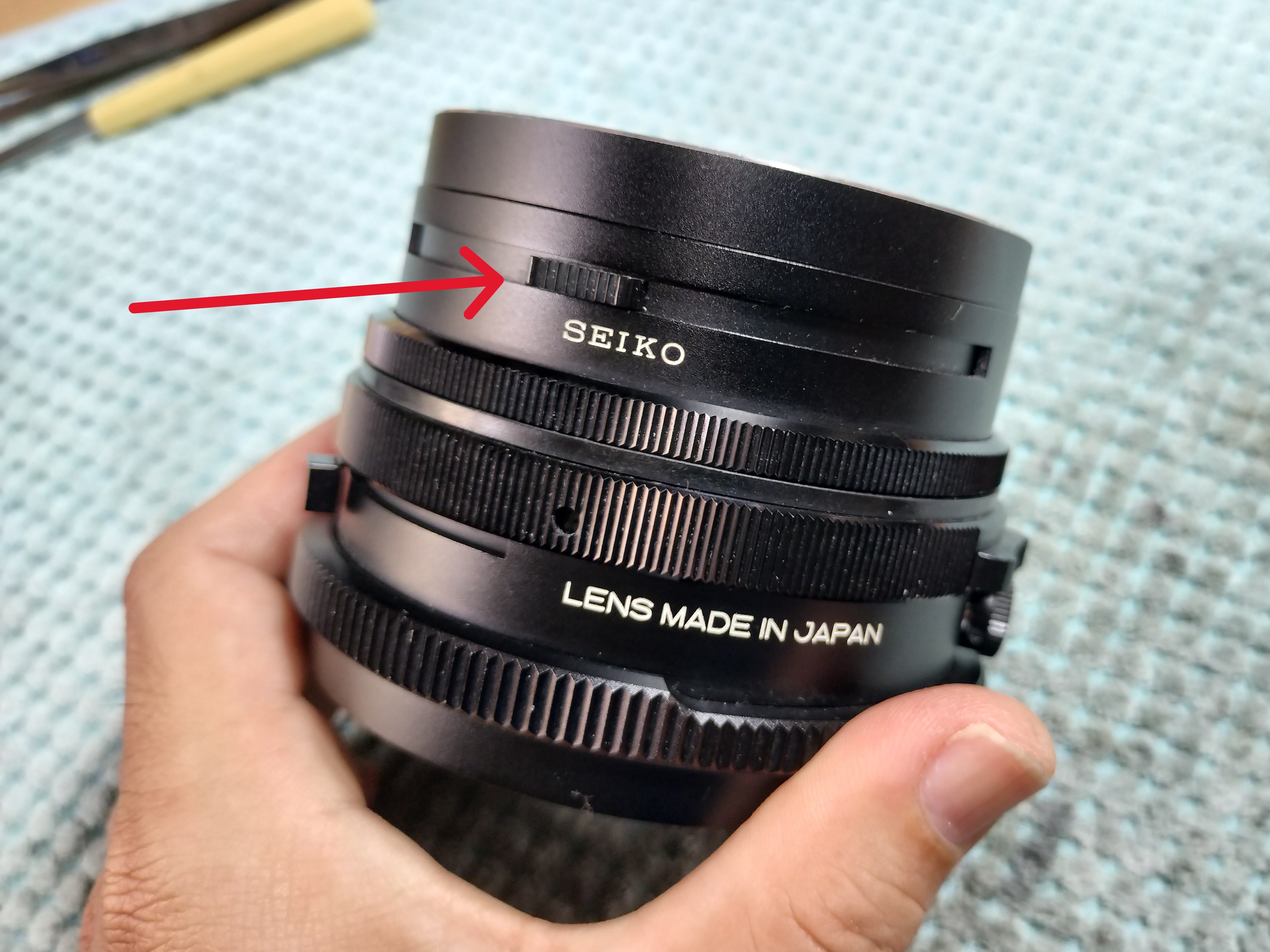 Mamiya Sekor C 127mm F/3.8の分解｜フィルムカメラ修理のアクアカメラ